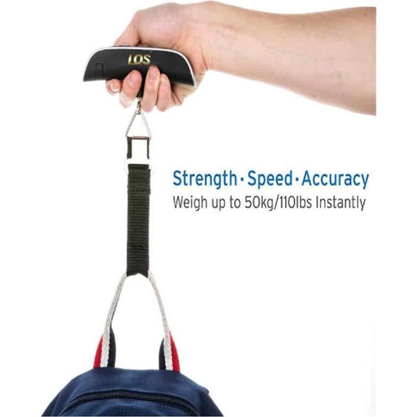 Báscula de Equipaje Yakguizz 49.9 kg Compacta y Ligera