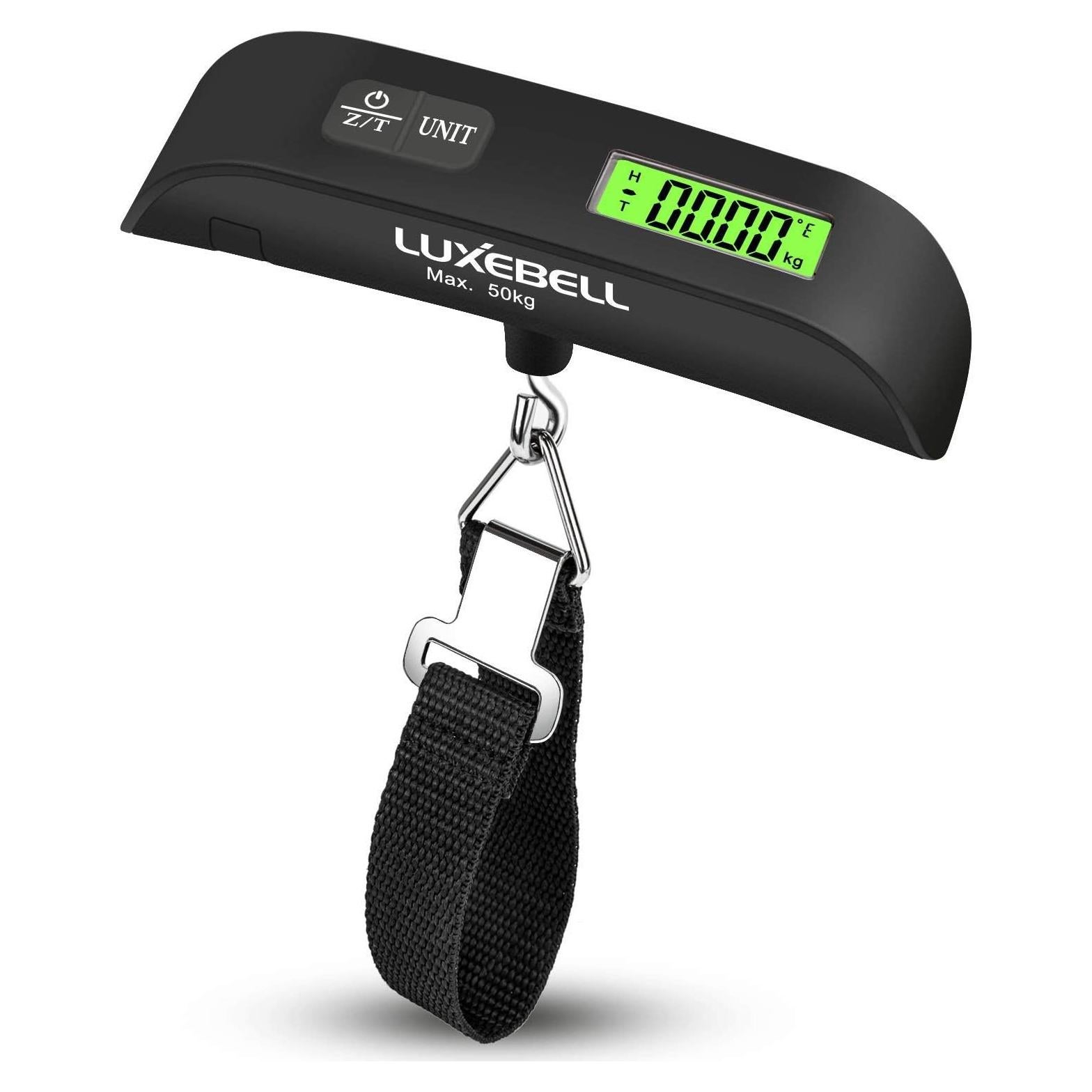 Balanza de Equipaje Digital Luxebell 50kg con Sensor de Temperatura
