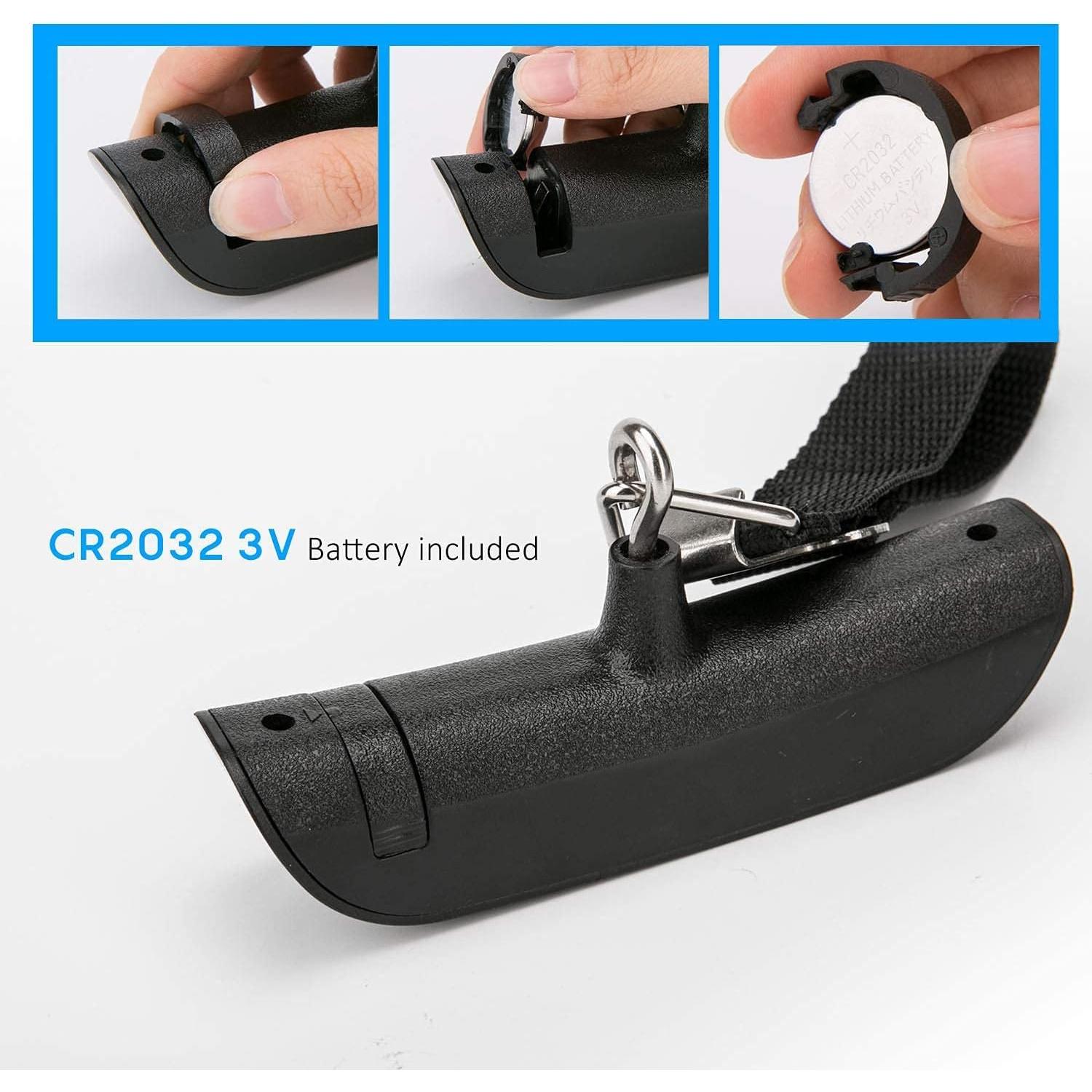 Balanza de Equipaje Digital Luxebell 50kg con Sensor de Temperatura