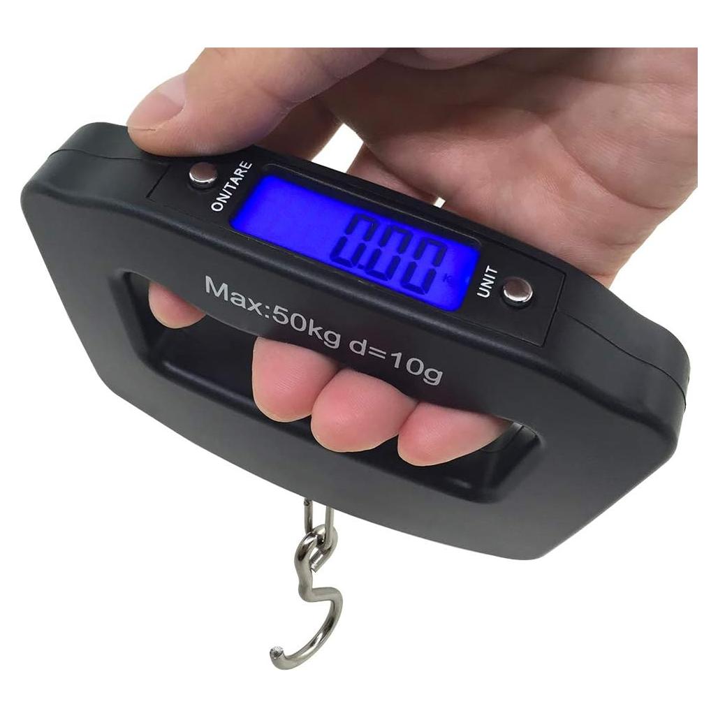 Balanza de Equipaje Digital AFUNTA 50kg 10g LCD Portátil