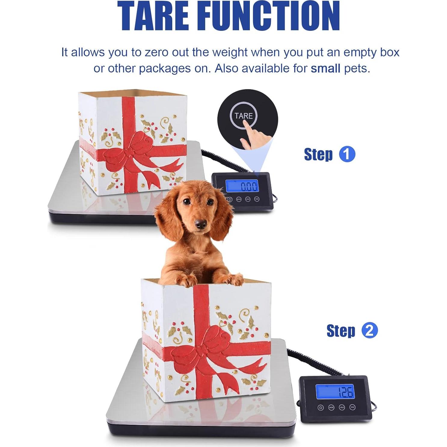 Báscula de Envío Fuzion EP-200KG 200kg Digital Acero Inoxidable