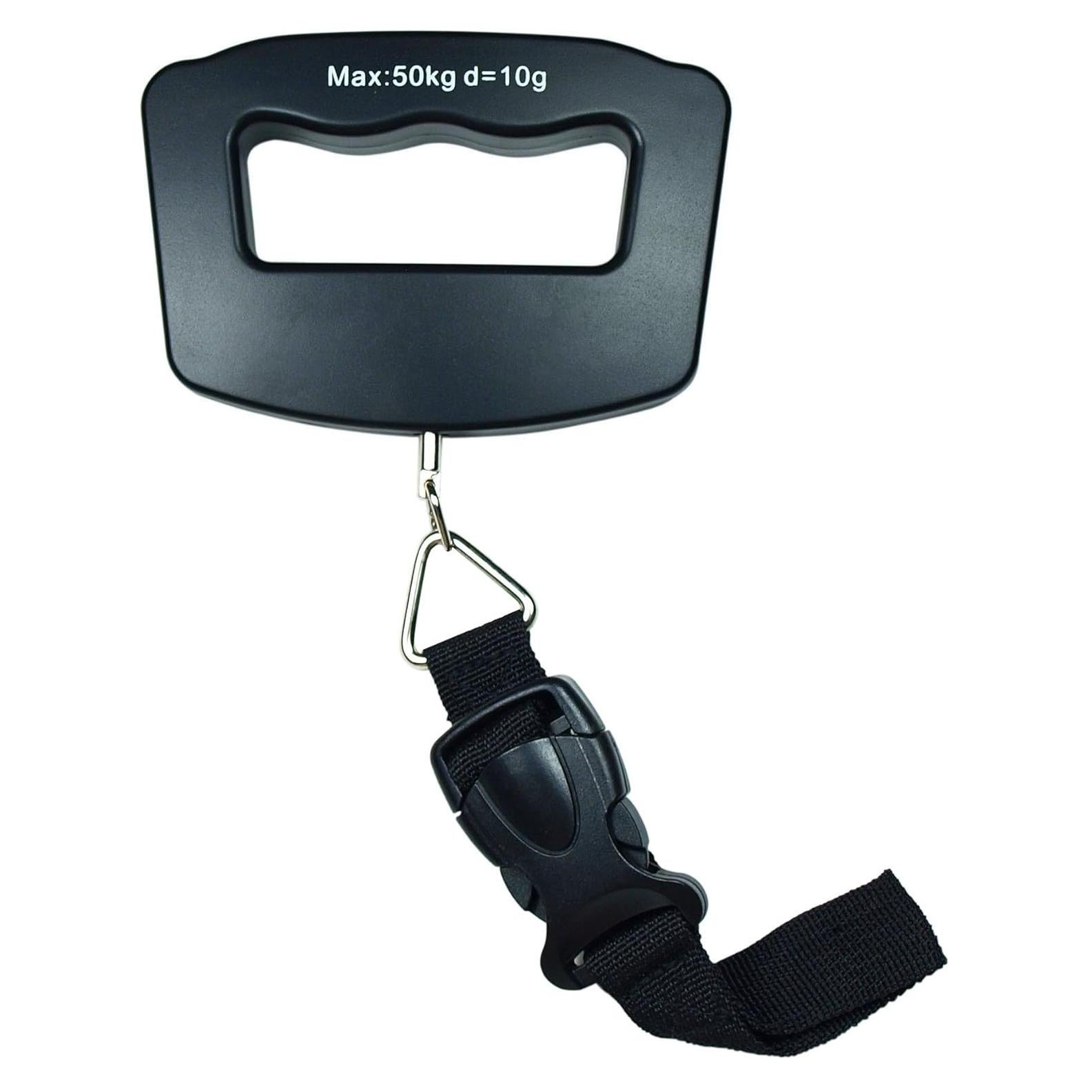 Balanza Digital de Viaje Horizon 50kg con Correa y Pantalla LCD