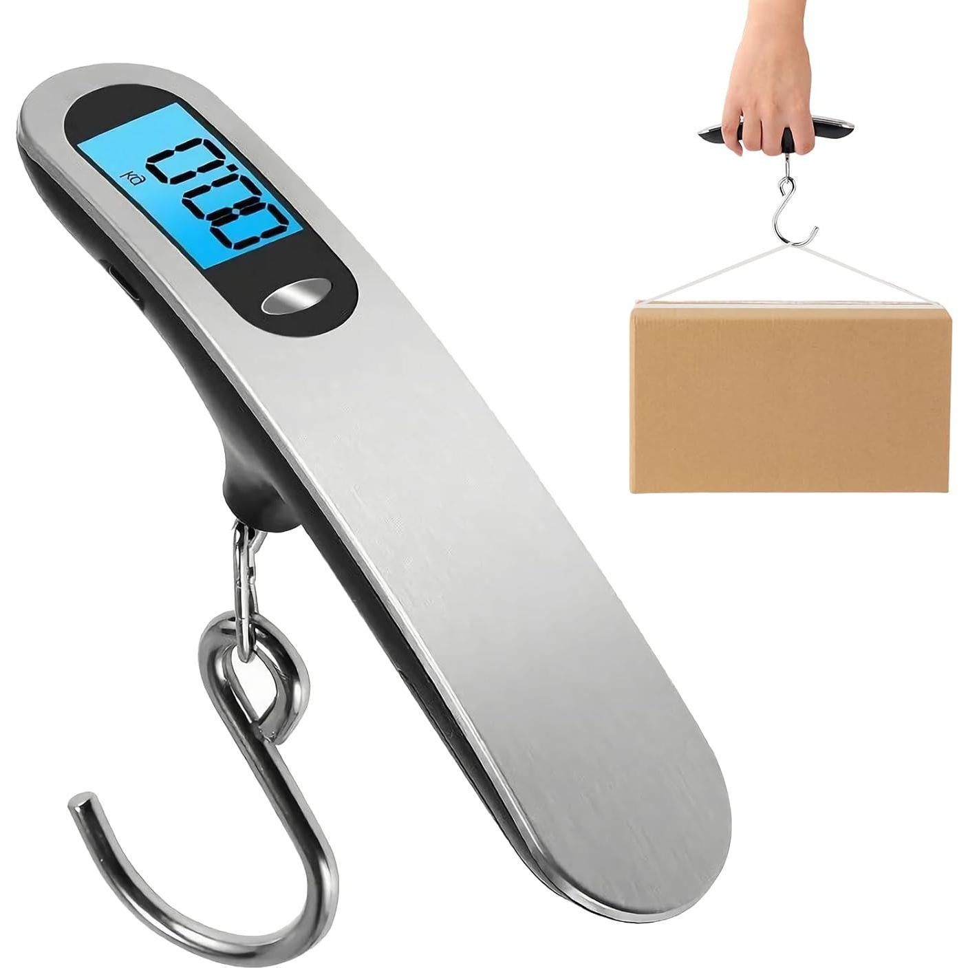 Báscula Digital de Equipaje Casbomy 2.0 USB 50kg Portátil