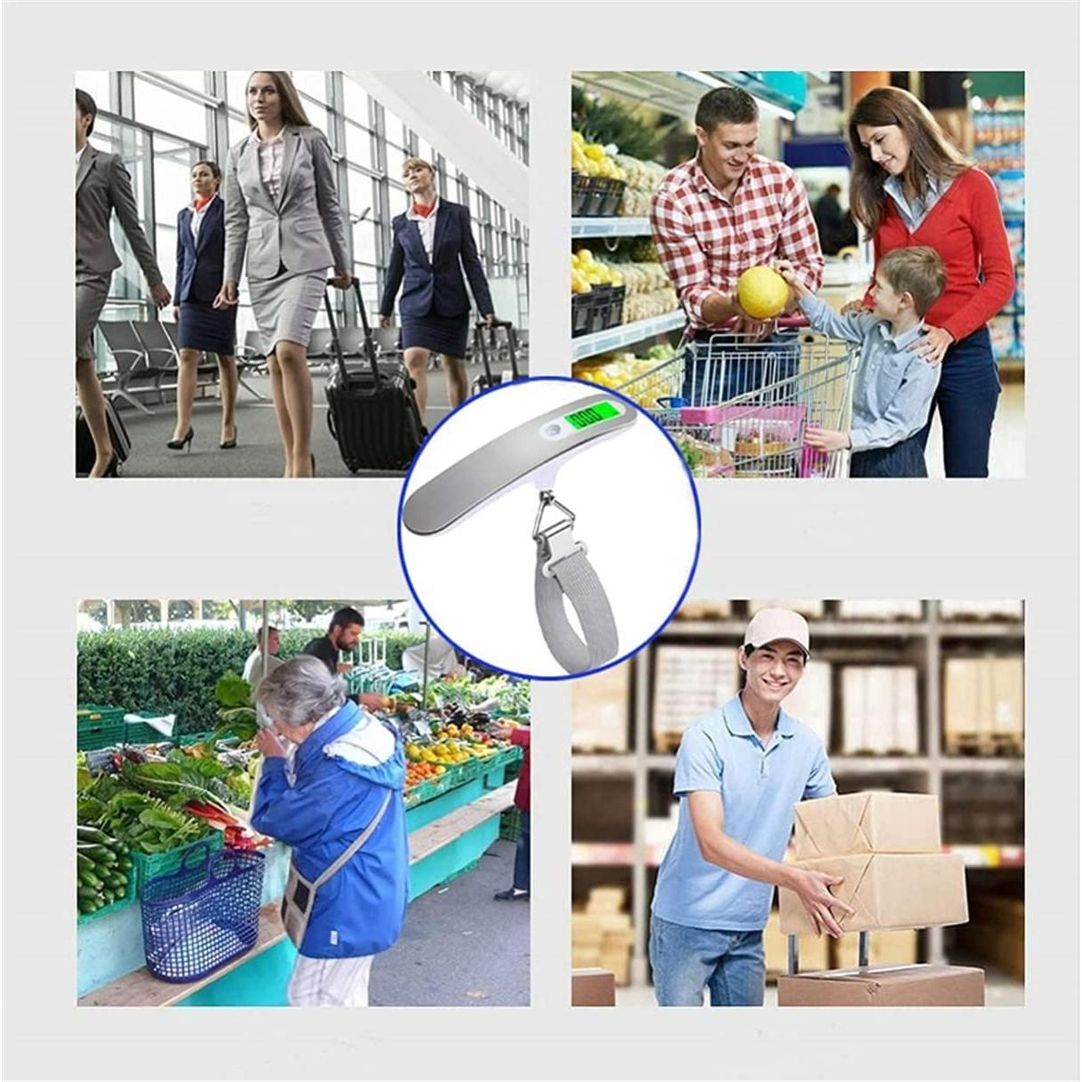 Balanza de Equipaje Digital TXY 50kg Alta Precisión LCD