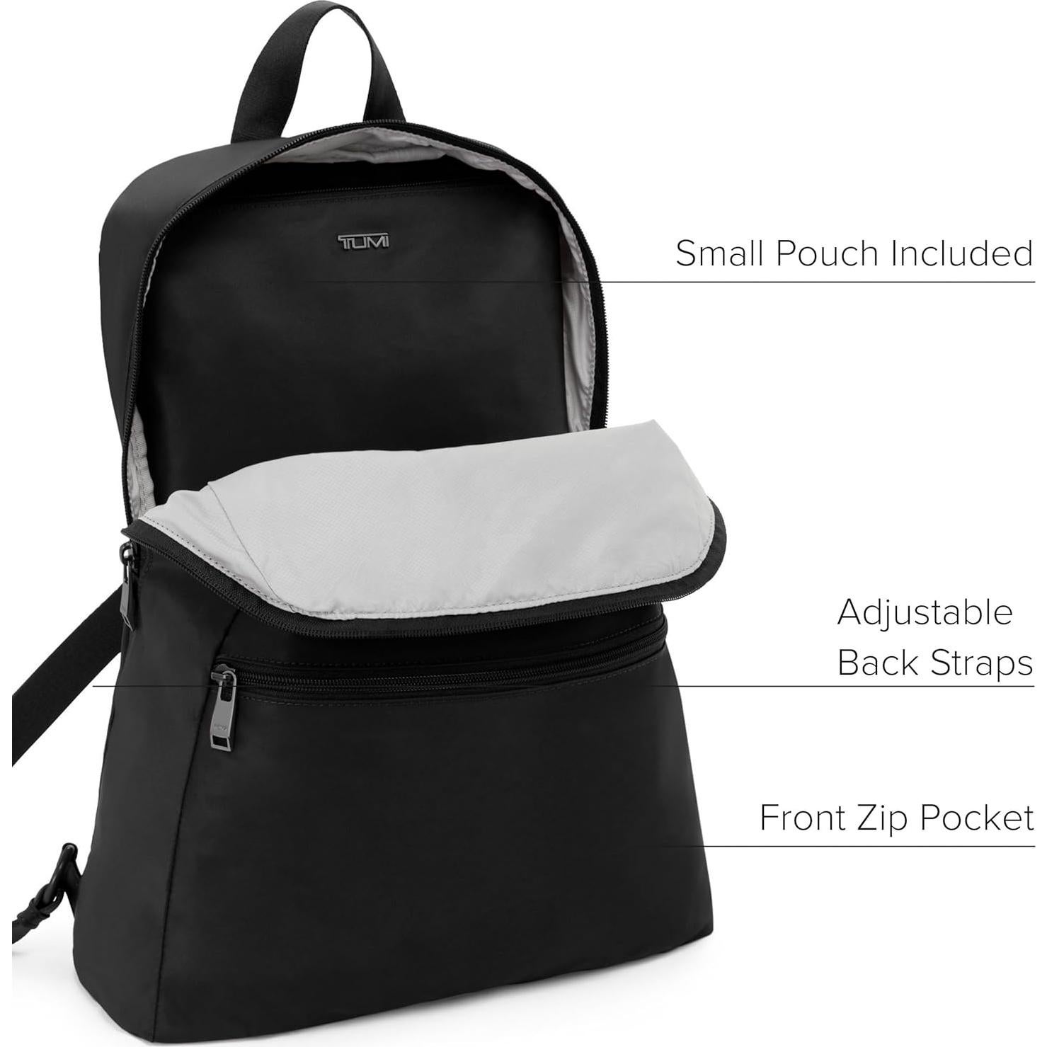 Mochila Plegable TUMI Just In Case Negra 39.5x31x11.5 cm