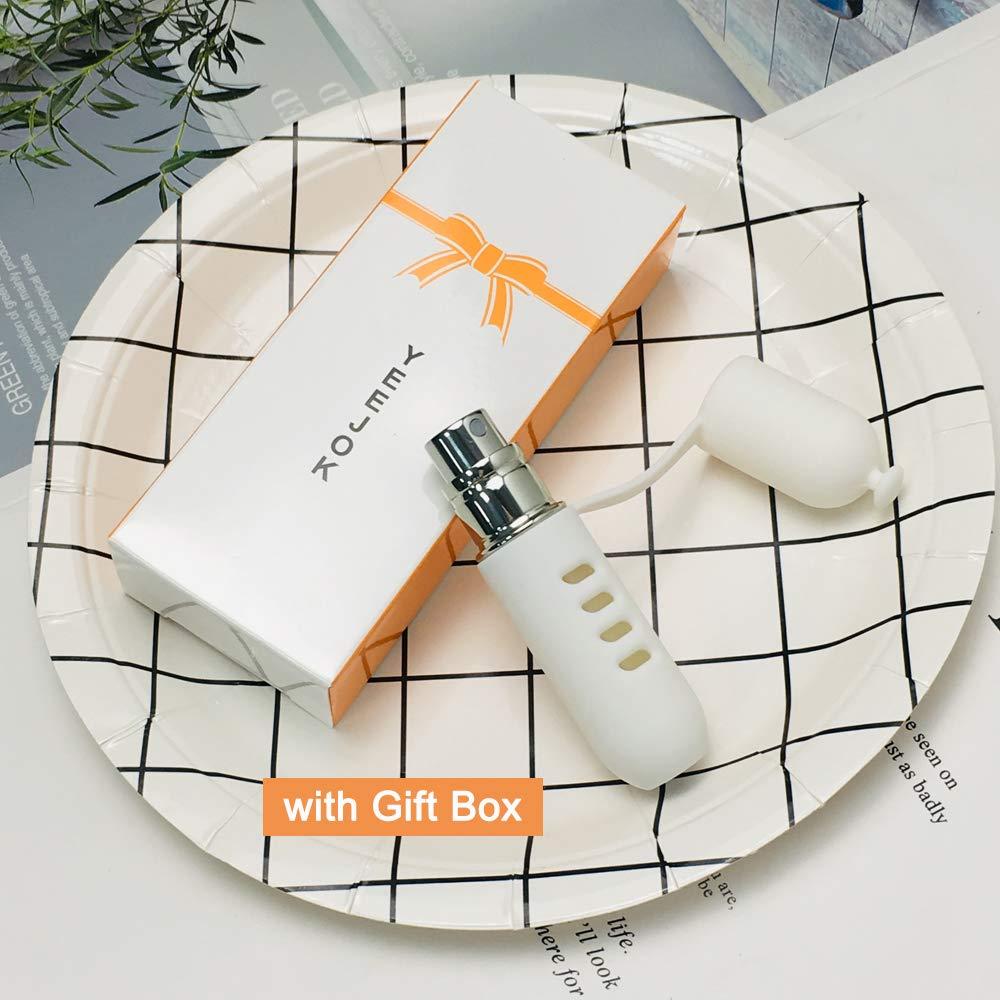 Atomizador de Perfume Rellenable Yeejok 5ml Aprobado TSA Blanco