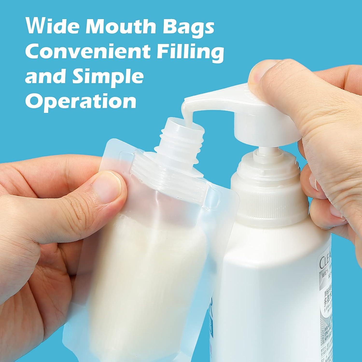 Bolsas de Viaje Reutilizables TailaiMei 12 Piezas 50.7/100.5 ml