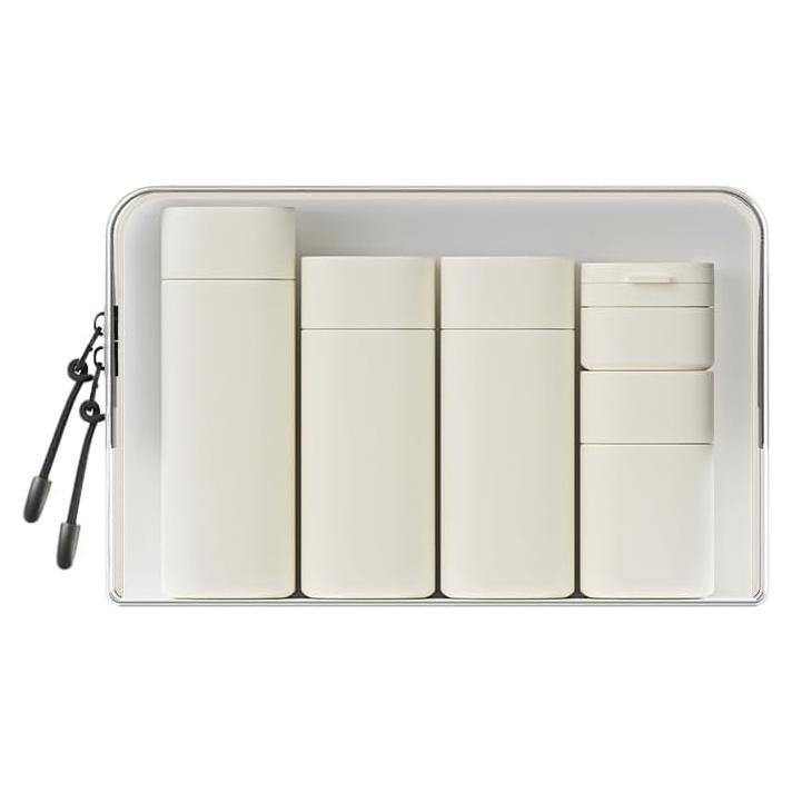 Botellas de Viaje Reutilizables TSA 5pcs - OPO1, A Prueba de Fugas