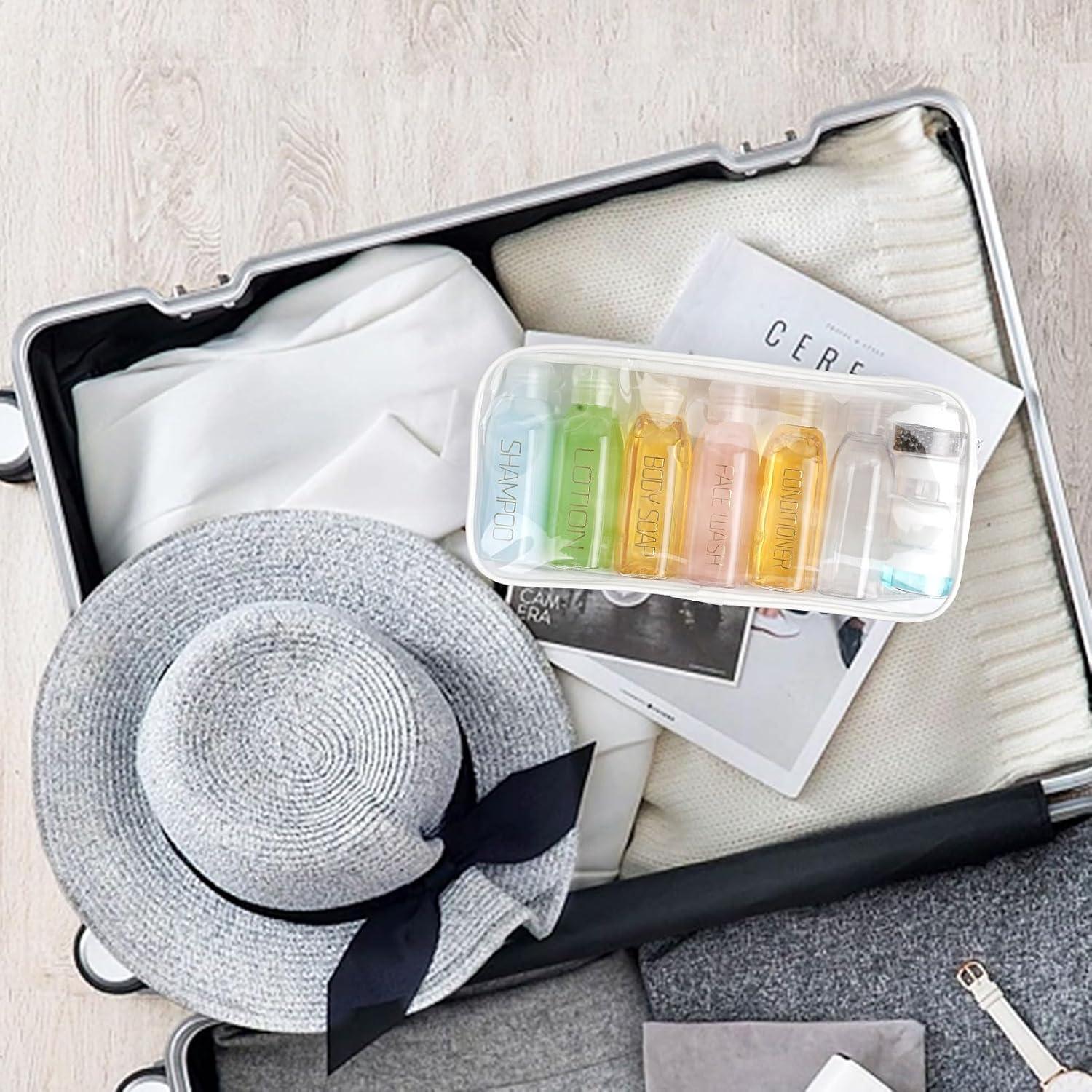 Botellas de Viaje Cosywell 10PCS Aprobadas por TSA 100ml