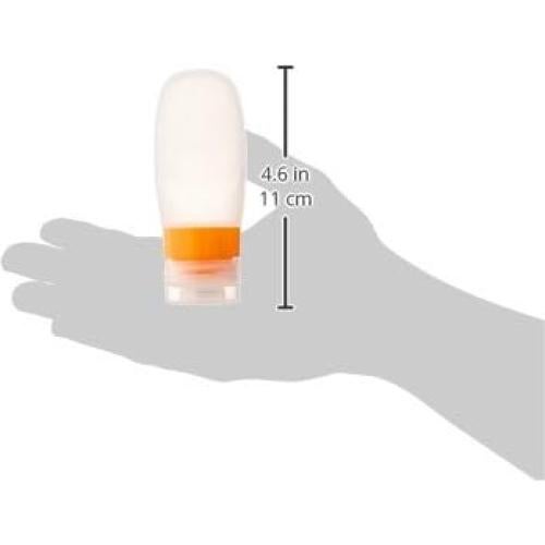 Trío de Botellas de Viaje Go Travel 60ml Aprobadas por TSA