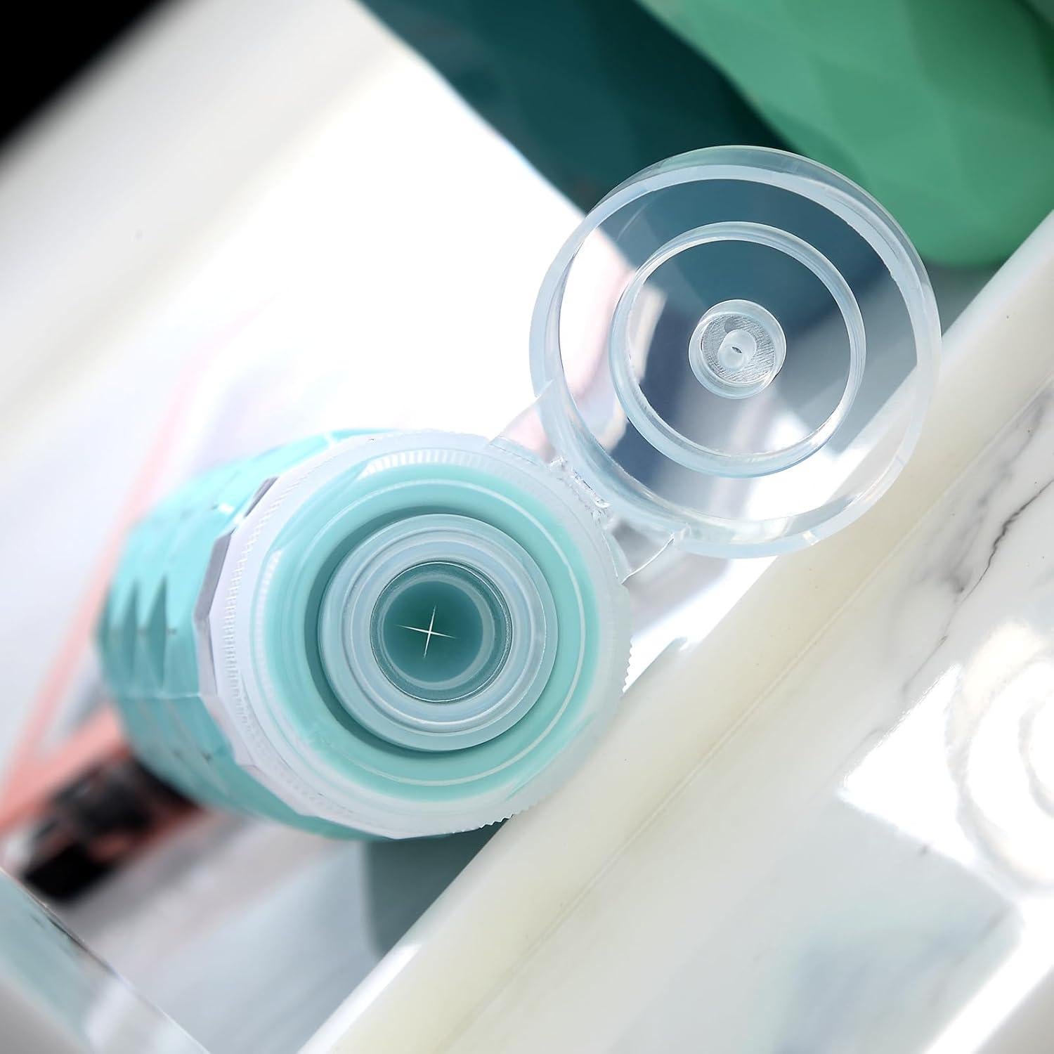 Botellas de Viaje Gemice 90ml A prueba de Fugas Set de 4