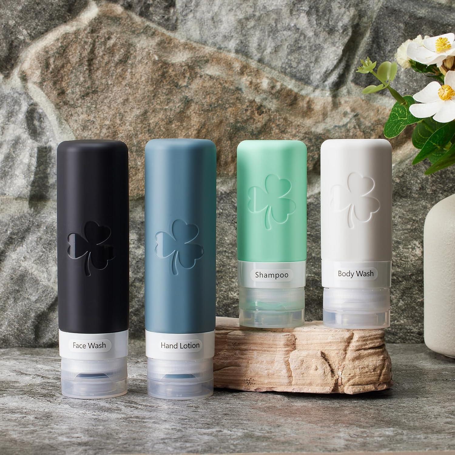 Set de 23 Botellas de Viaje INSFIT A Prueba de Fugas 90ml