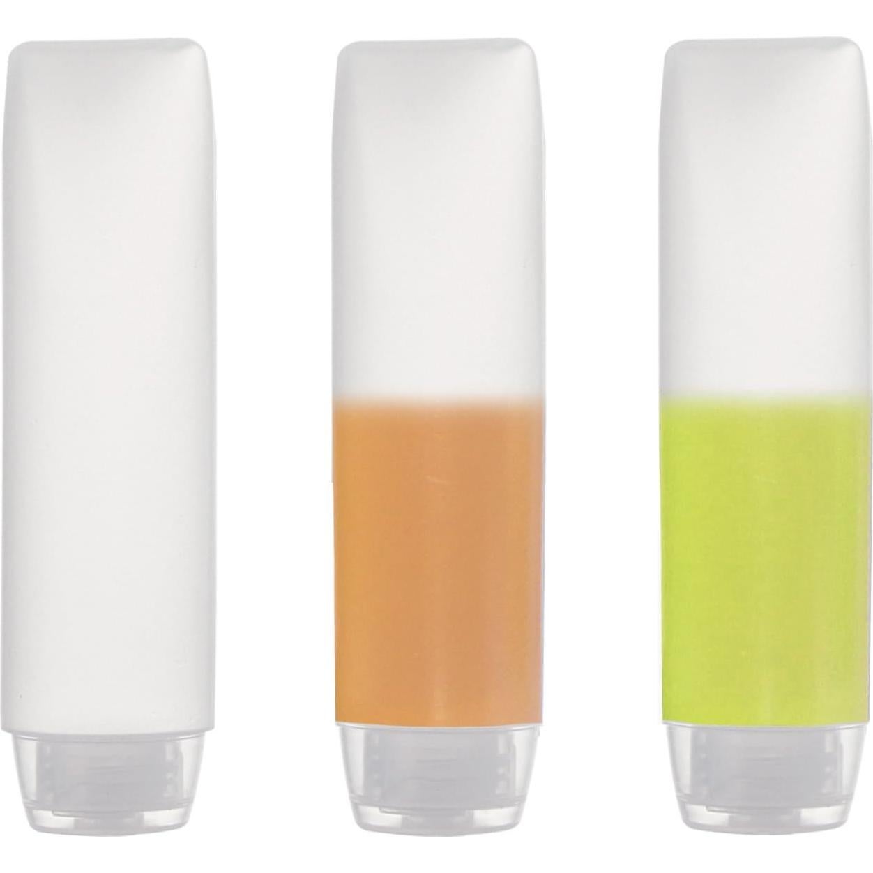 6 Botellas de Plástico OTO 30ml Aprobadas por TSA para Viaje