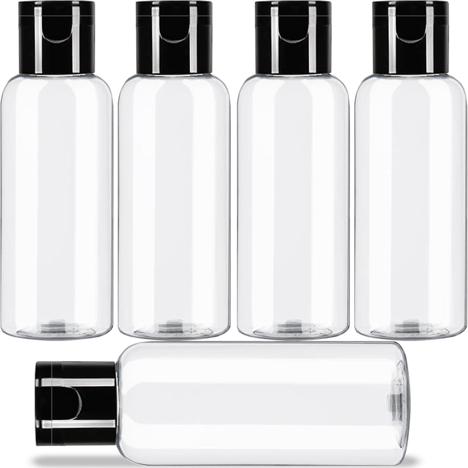 Paquete de 5 botellas de viaje DNSEN 100 ml a prueba de fugas