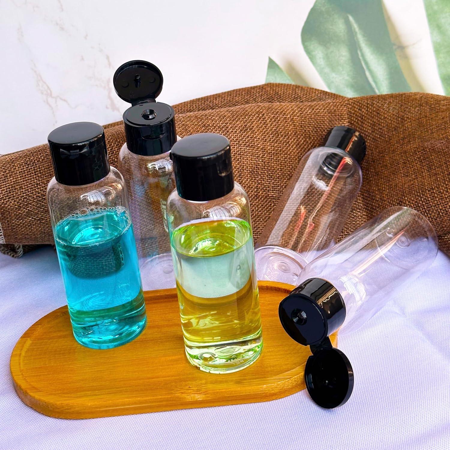 Paquete de 5 botellas de viaje DNSEN 100 ml a prueba de fugas