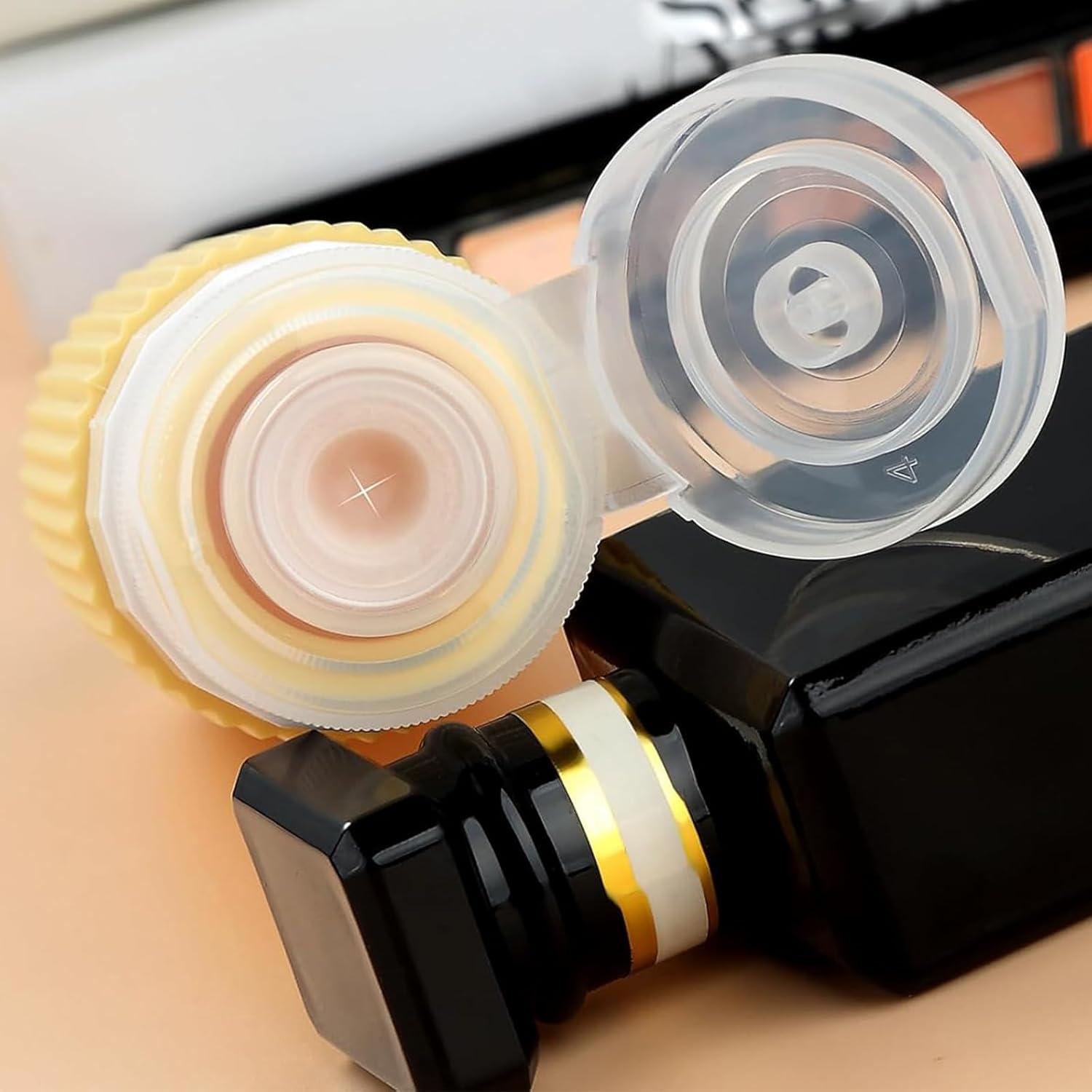 Juego de 16 Botellas de Viaje Silicona Aprobadas por TSA