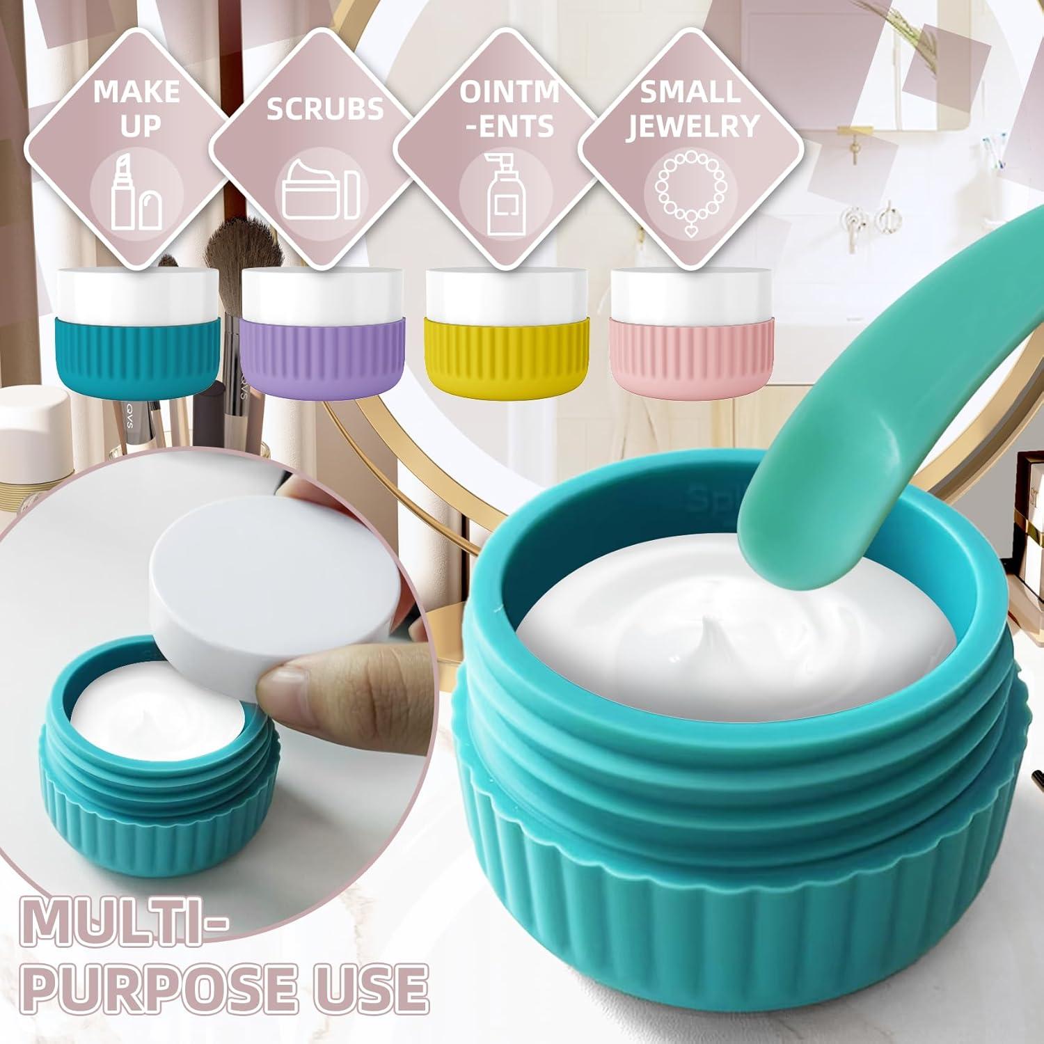 Set de Botellas de Viaje Huamemostyle Silicona 90g Rosa