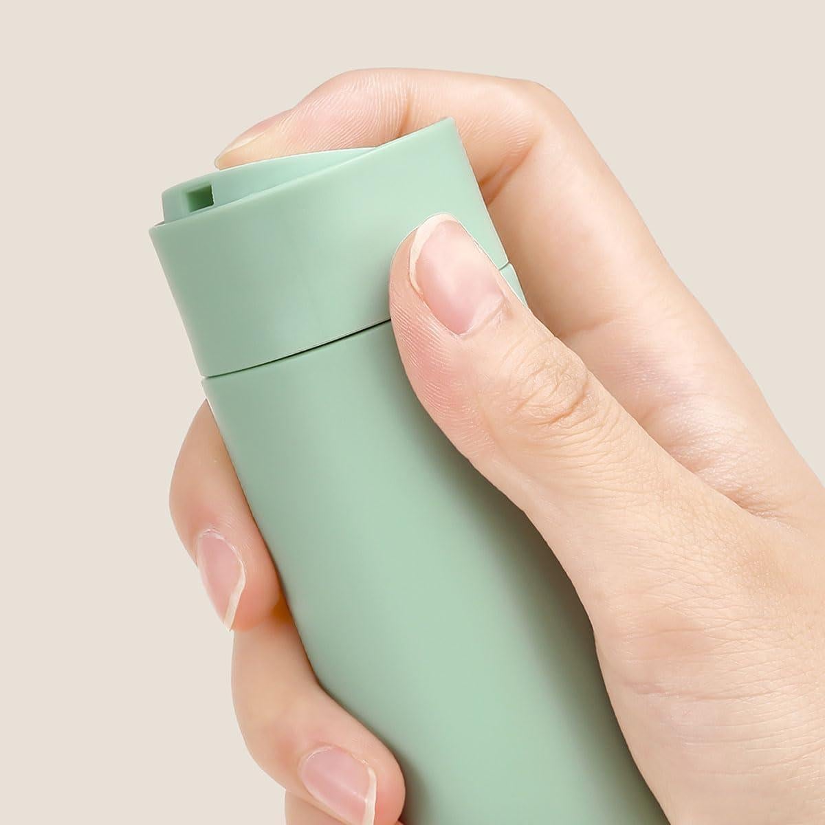 Juego de Botellas de Viaje Cirea 100ml A Prueba de Fugas Blanco