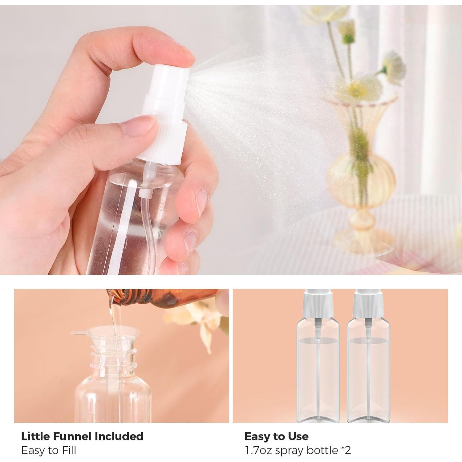 19 Botellas de Viaje Silicona Lapfoon Aprobadas TSA 280g