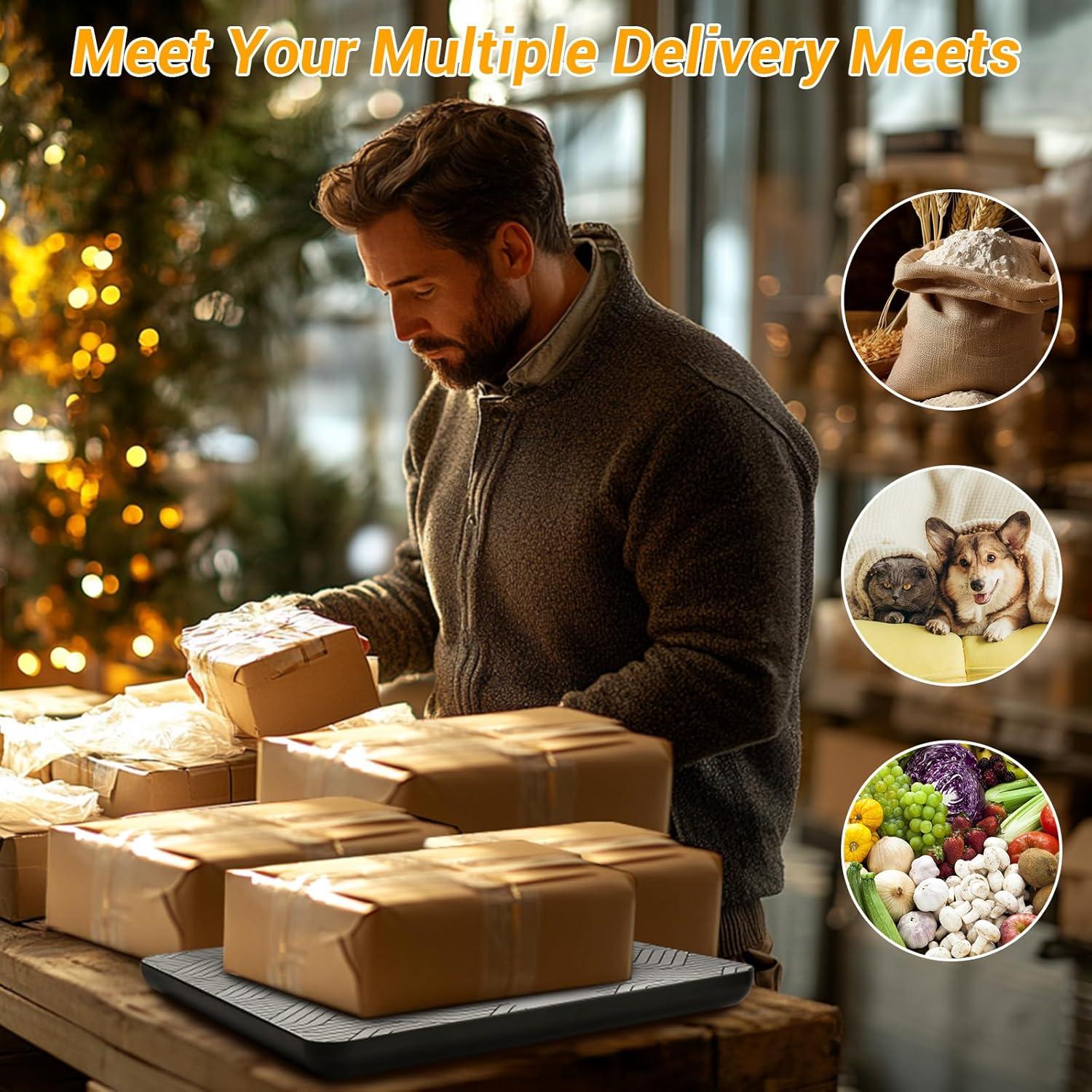 Báscula Postal Digital BROMECH BPT 200kg Alta Precisión 10g