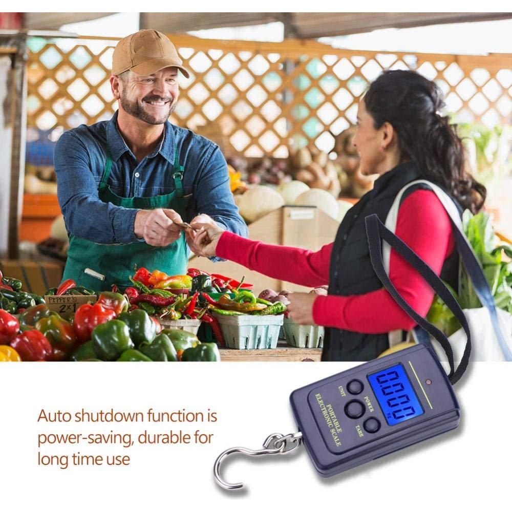 Báscula Digital Colgante Yosoo 40kg con Pantalla LCD