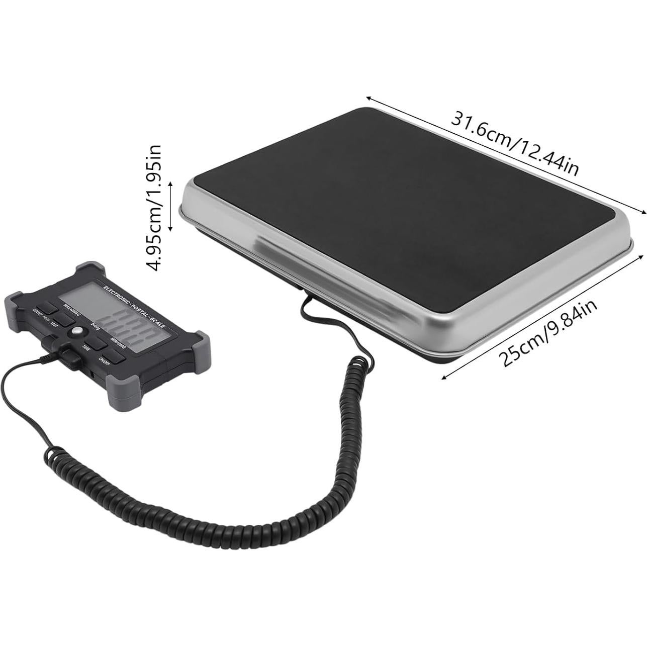 Escala Postal Digital ALSKXaxna 199.66 kg con Pantalla LCD