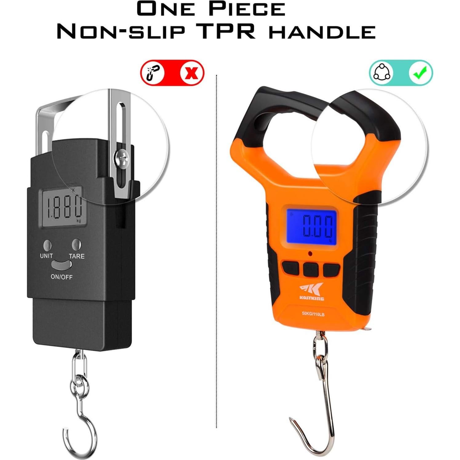 Balanza Digital KastKing 50kg Resistente al Agua con Regla