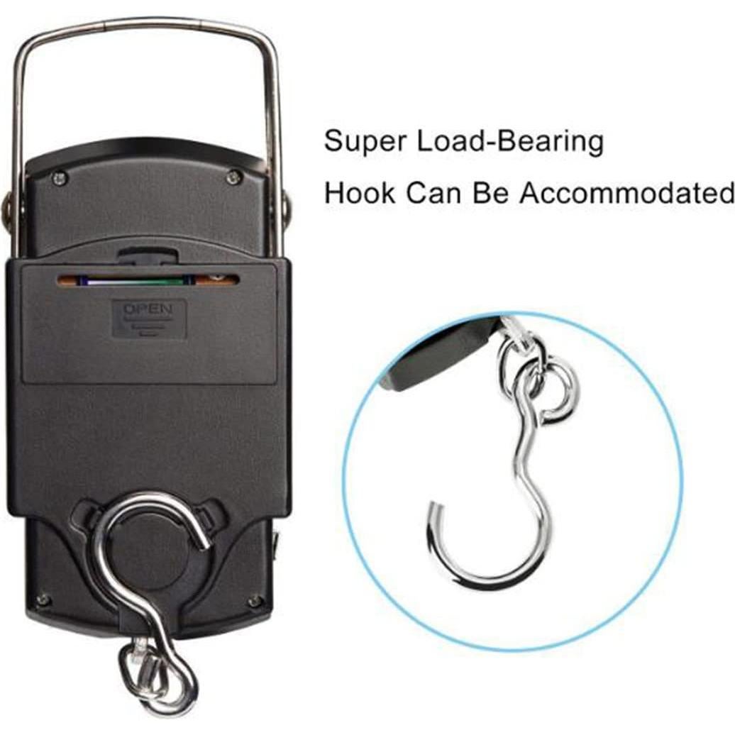 Balanza Digital Portátil TXY 50kg con Pantalla LCD y Cinta Métrica