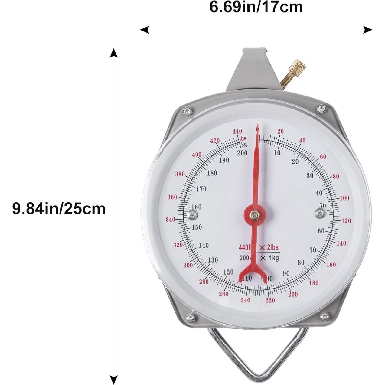Báscula Colgante Mecánica Yogayet 200kg Alta Precisión