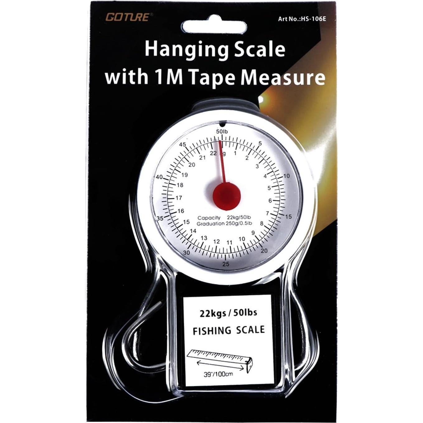Báscula Colgante de Pesca Goture 22Kg Mecánica Impermeable