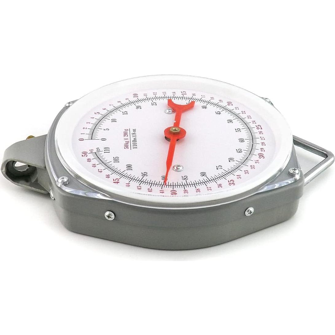 Báscula Colgante de Precisión QWORK 50kg Doble Unidad