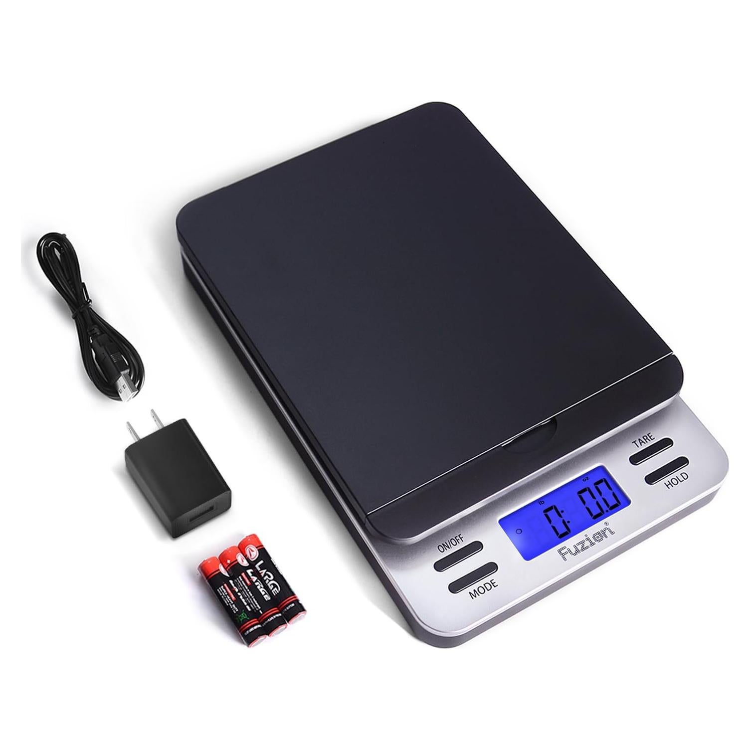 Báscula Postal Digital Fuzion 39 kg con Función Tara y Retención