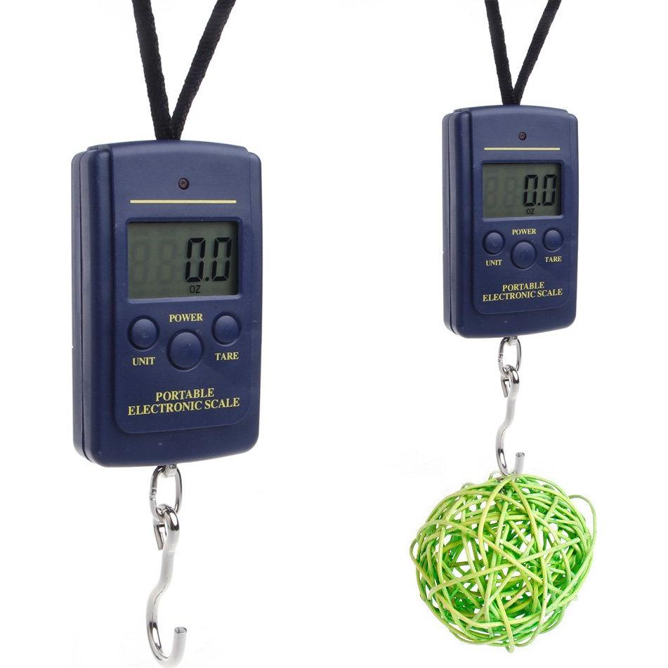 Báscula Digital Portátil HwdjiSW 40kg Acero Inoxidable