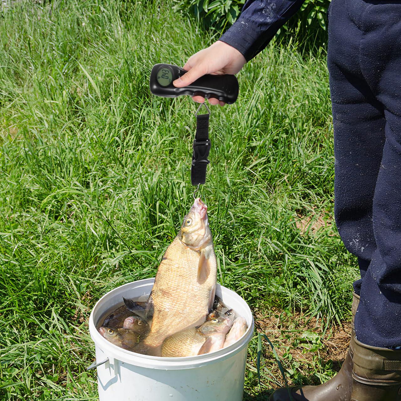 Balanza Digital de Equipaje BESPORTBLE Compacta 19x8cm