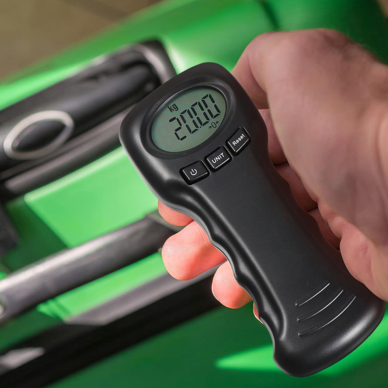 Balanza Digital de Equipaje BESPORTBLE Compacta 19x8cm