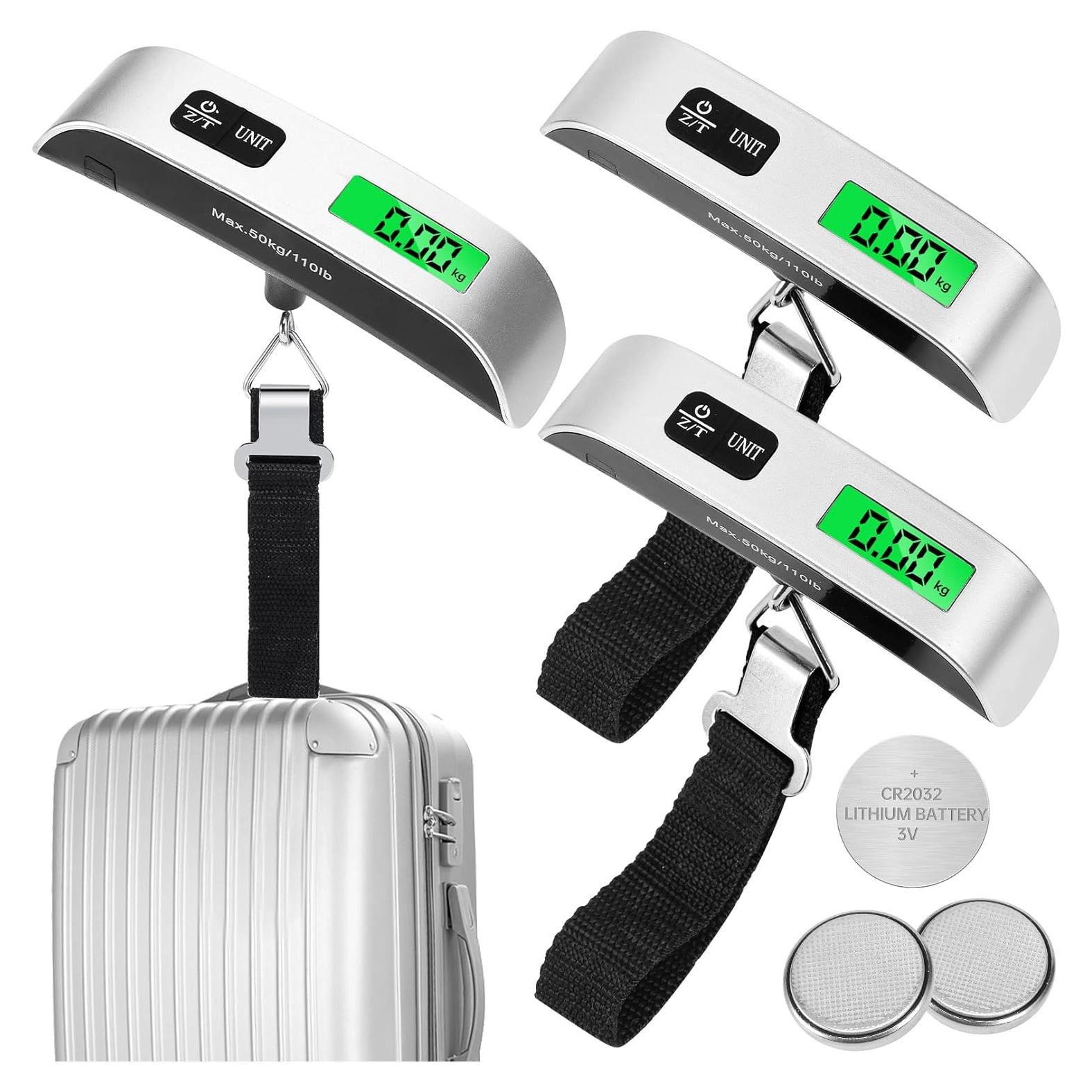 Báscula de Equipaje Digital Visen - 3 Unidades 50kg LCD