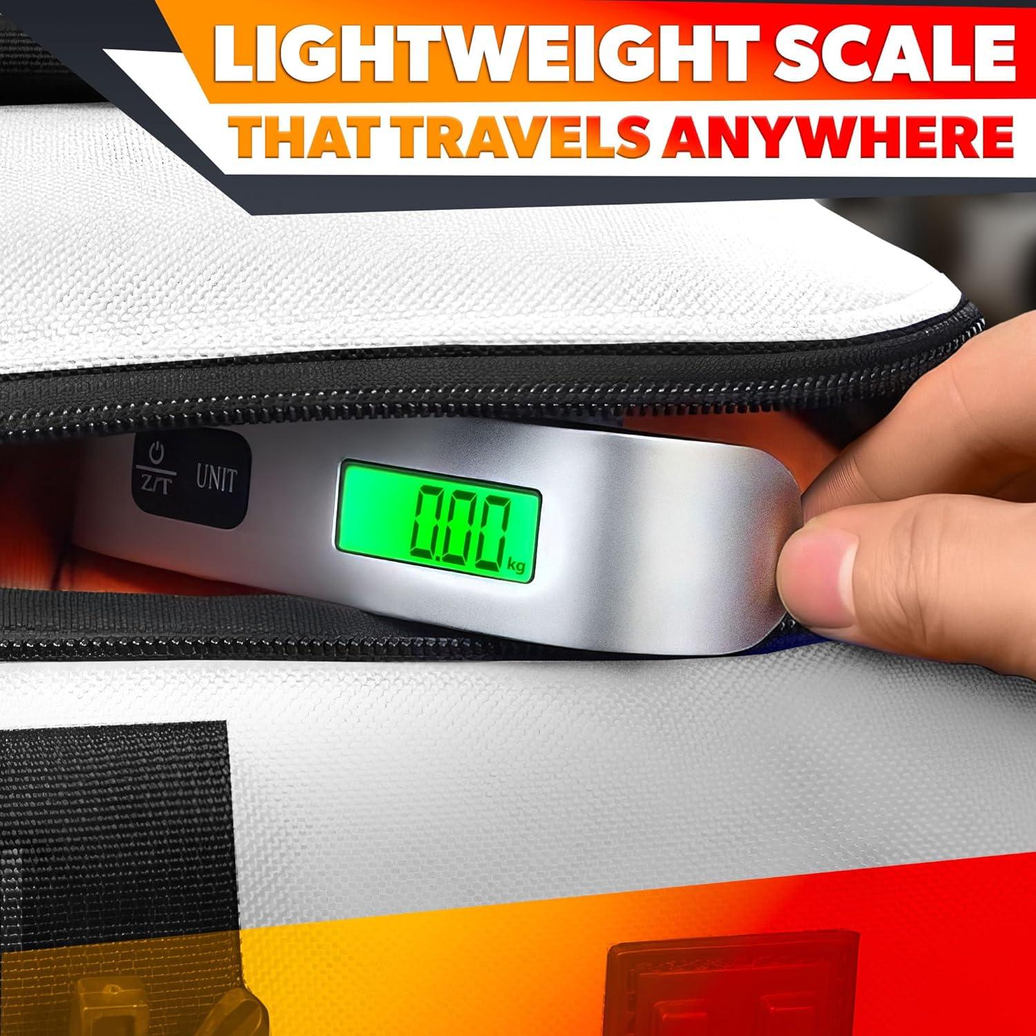 Báscula de Equipaje Portátil V TOWER 50kg Digital