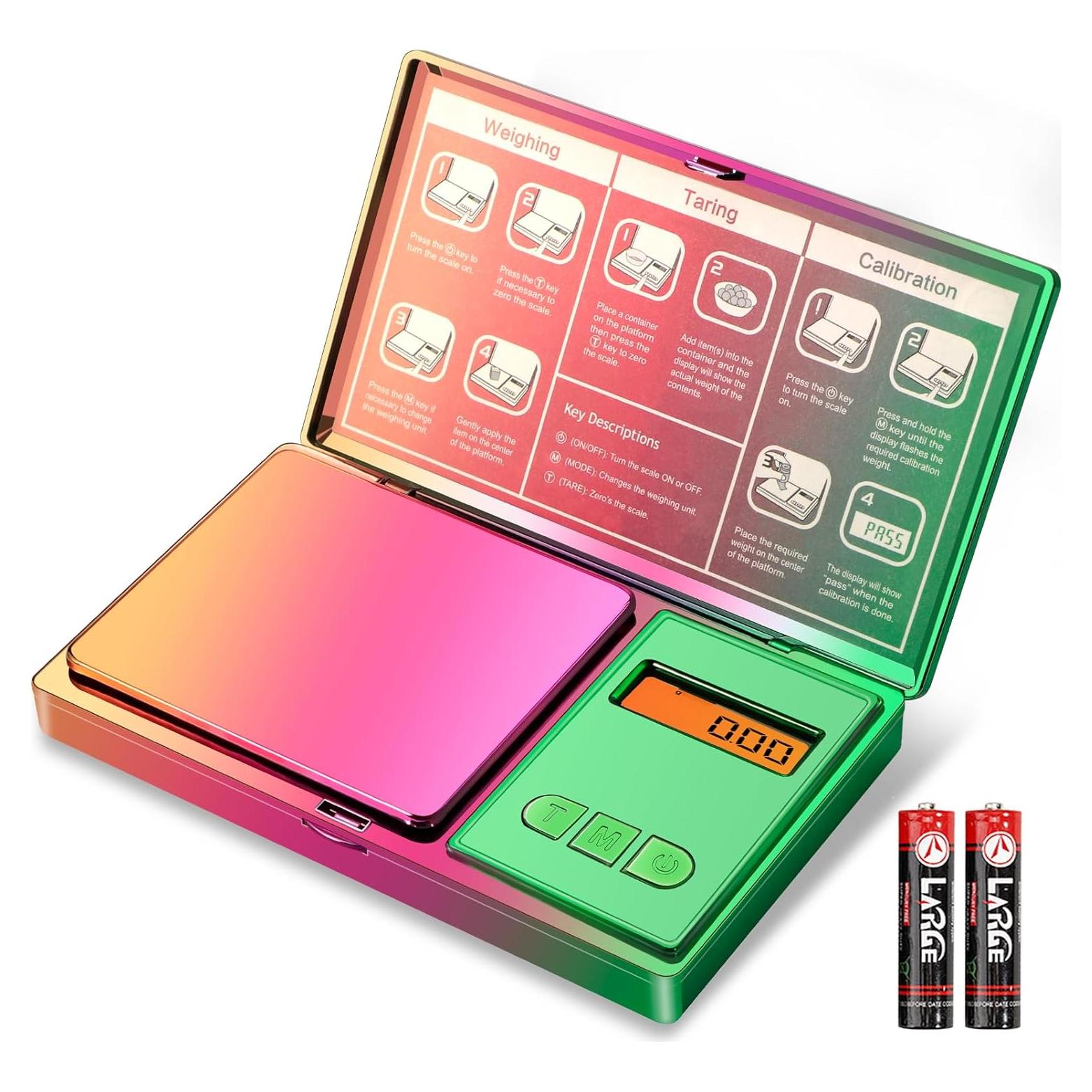 Báscula de bolsillo digital UNIWEIGH UL-300SH-RBOW 300g/0.01g