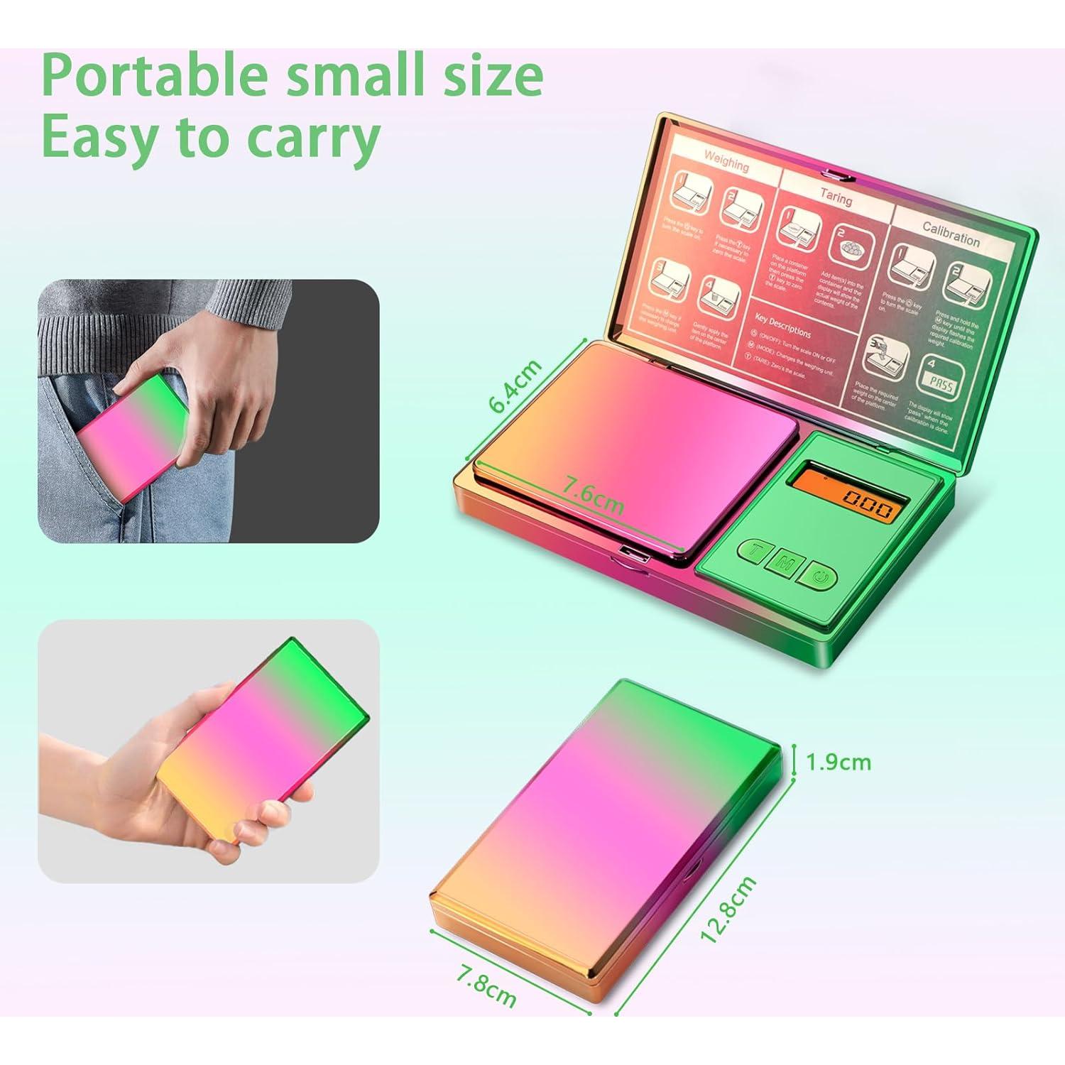 Báscula de bolsillo digital UNIWEIGH UL-300SH-RBOW 300g/0.01g