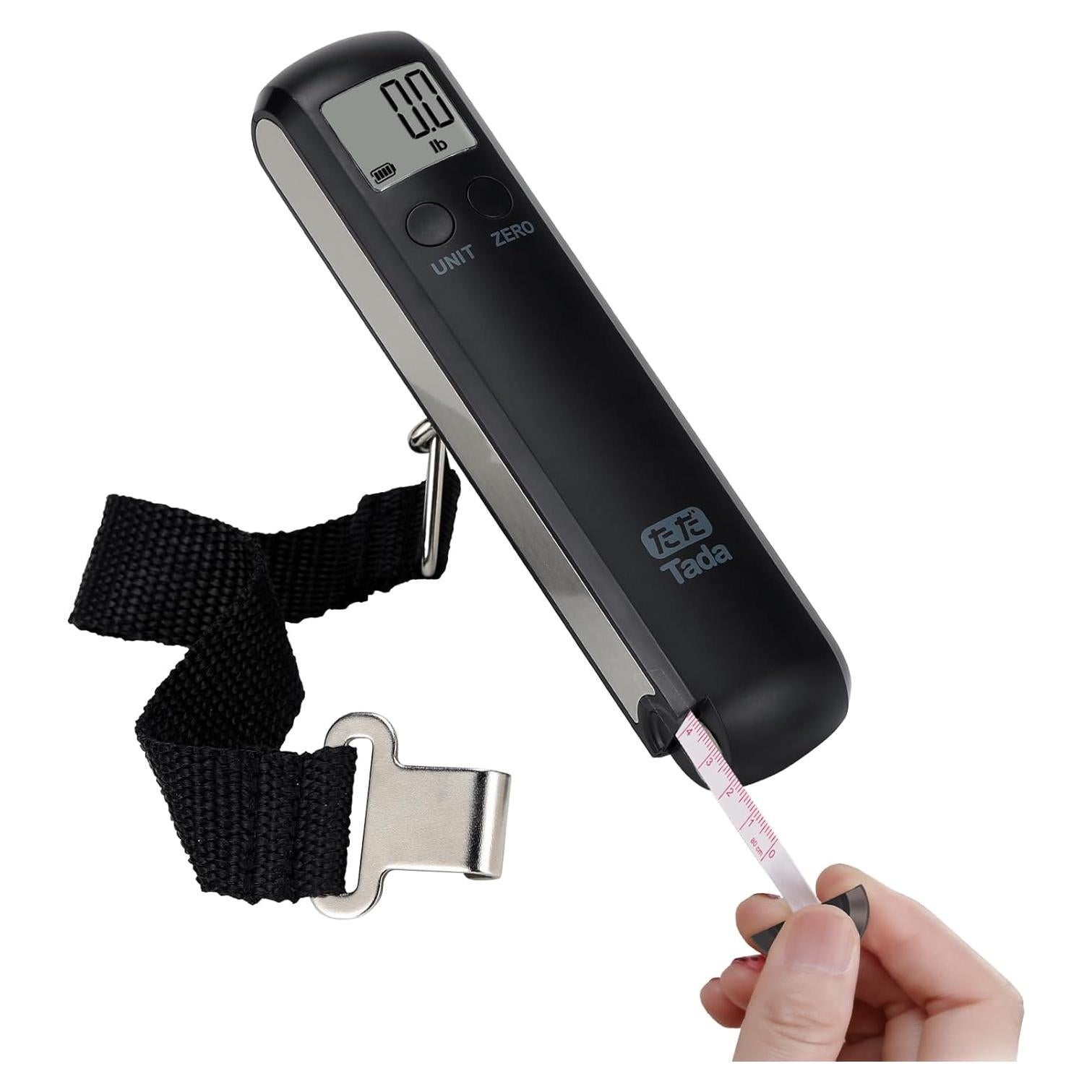 Escala de Equipaje Mecánica Tada 50kg Sin Batería con Cinta Métrica