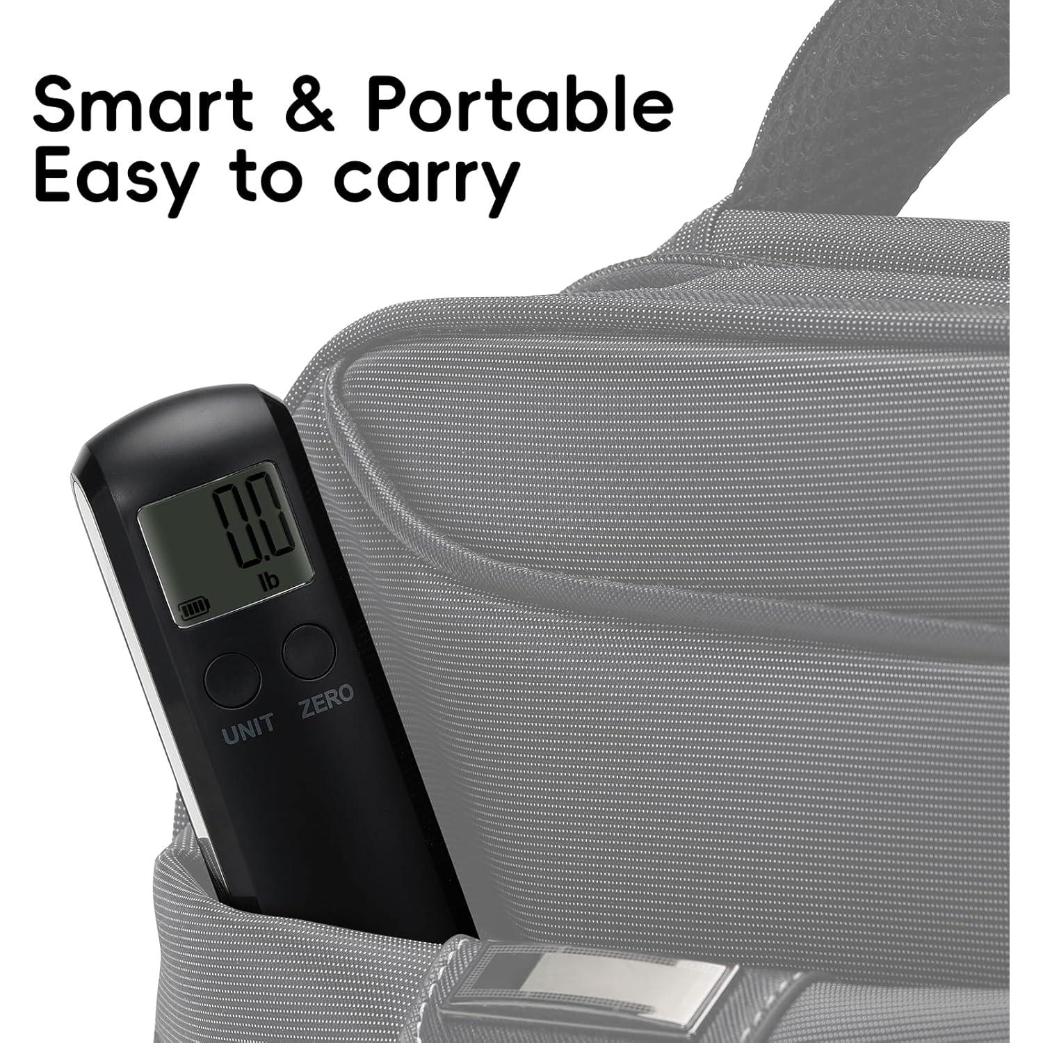 Escala de Equipaje Mecánica Tada 50kg Sin Batería con Cinta Métrica