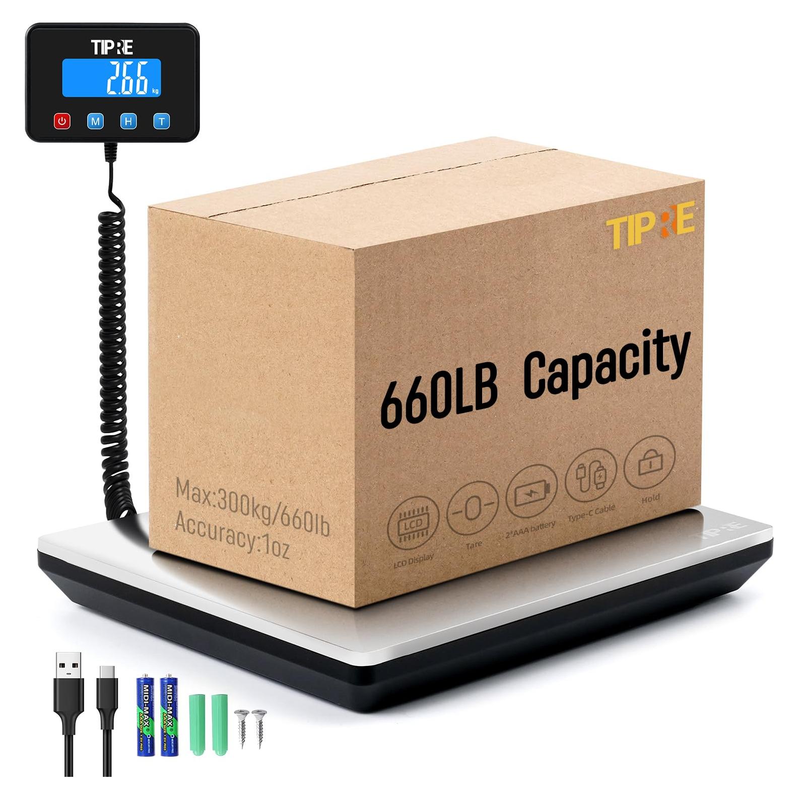 Escala Postal Digital TIPRE 299.37kg Acero Inoxidable Precisa