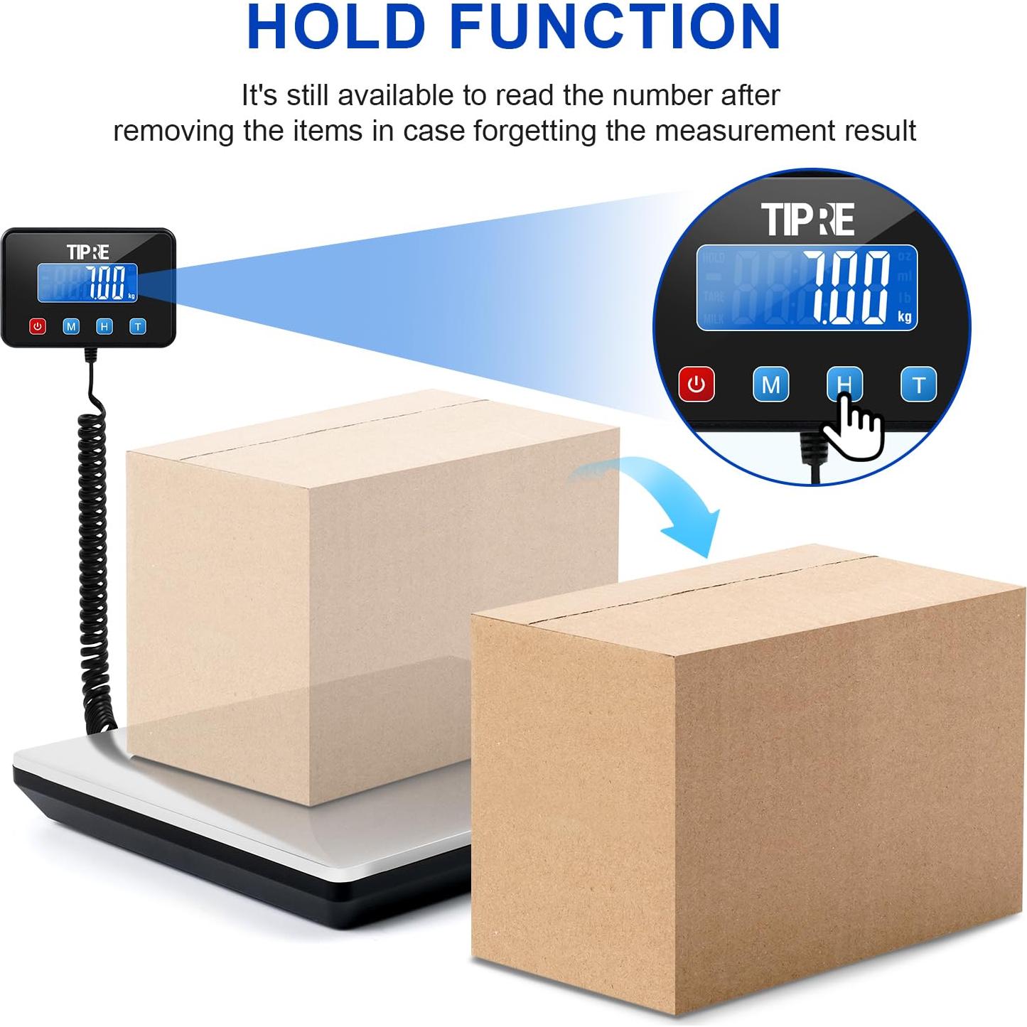 Escala Postal Digital TIPRE 299.37kg Acero Inoxidable Precisa