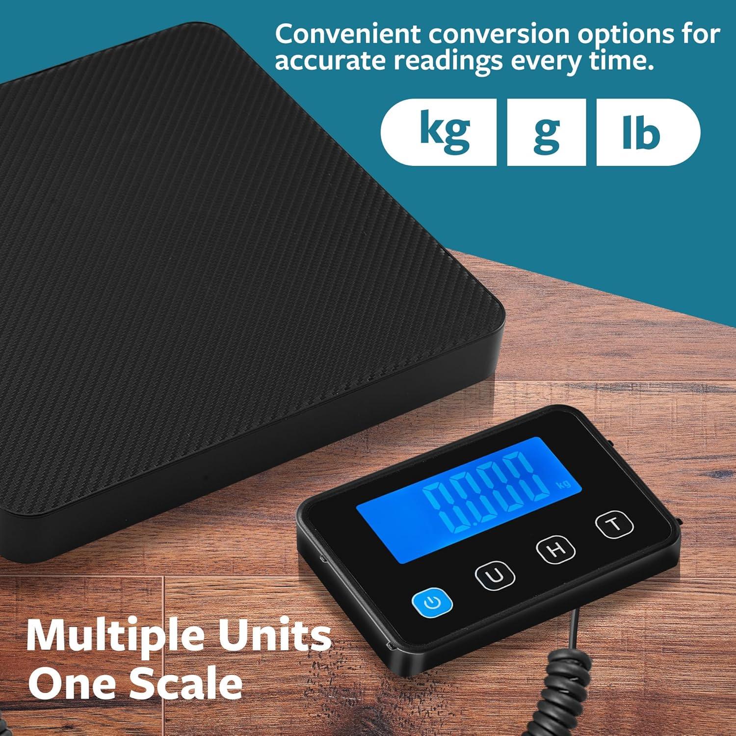 Escala Digital de Envío Smart Weigh 50 kg x 2.8 g USB-C