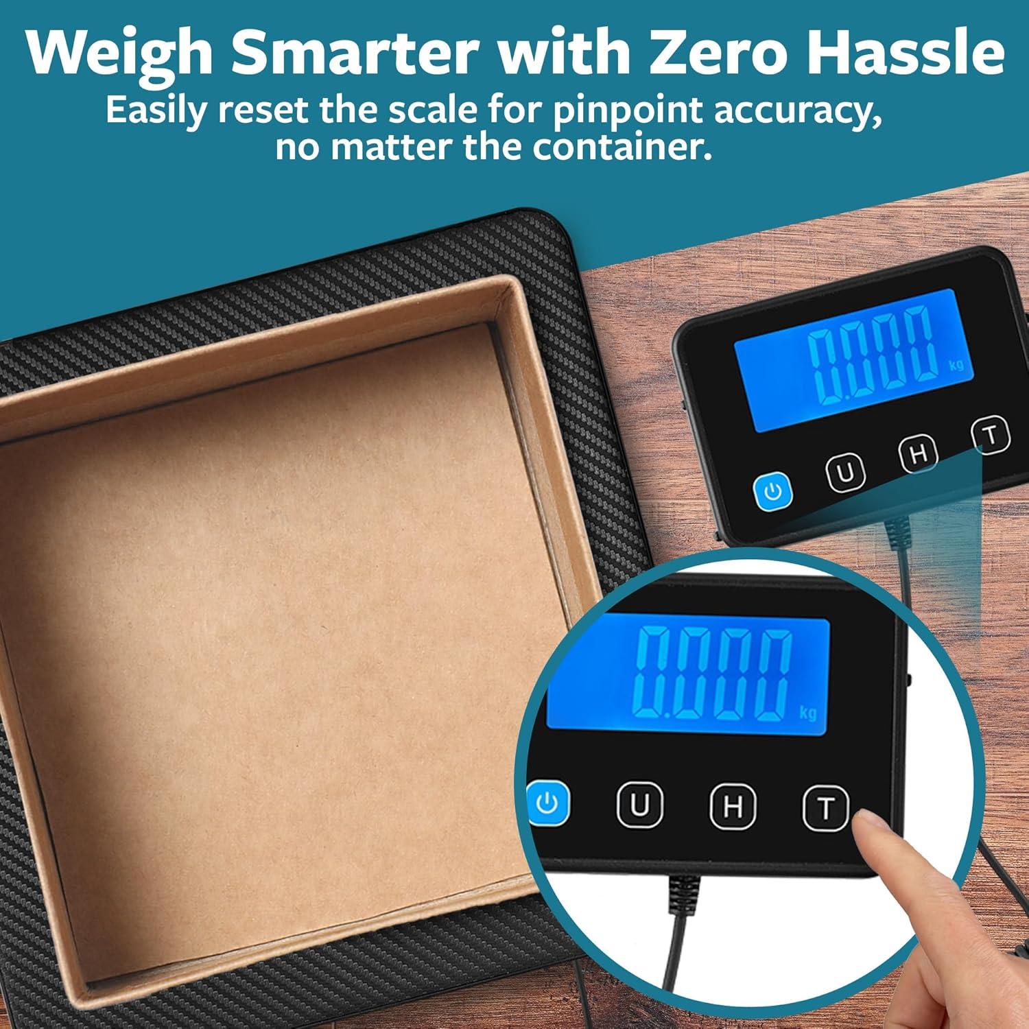 Escala Digital de Envío Smart Weigh 50 kg x 2.8 g USB-C