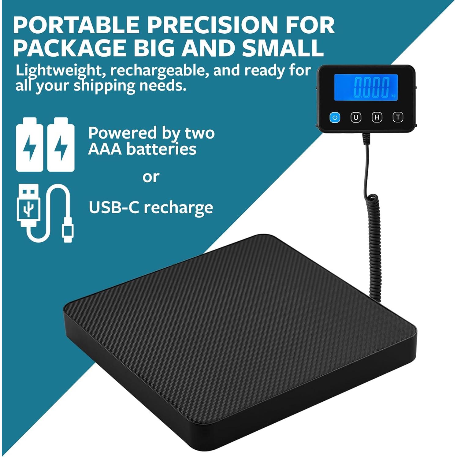 Escala Digital de Envío Smart Weigh 50 kg x 2.8 g USB-C