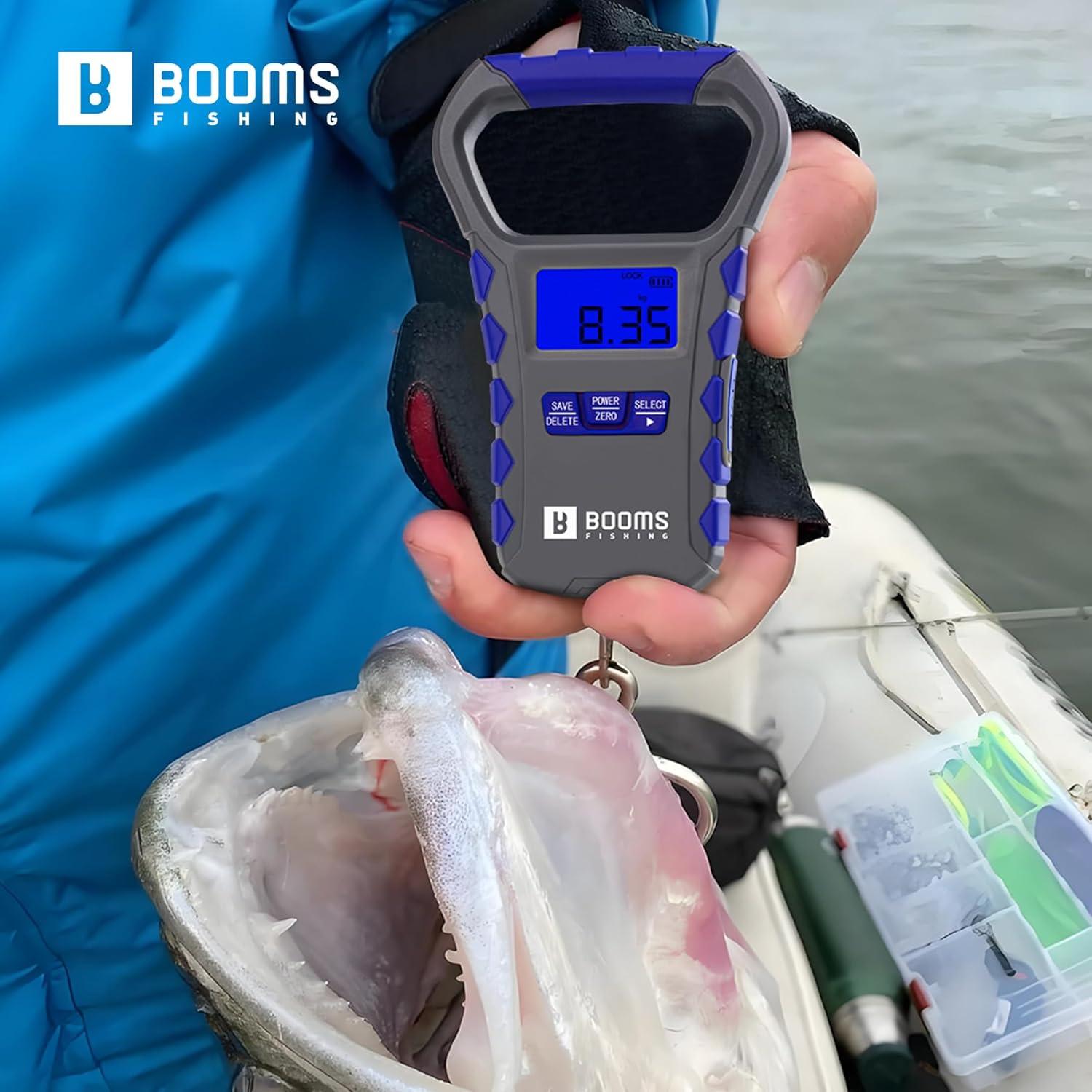 Báscula Digital para Pescado Booms Fishing 30kg USB Ergonómica