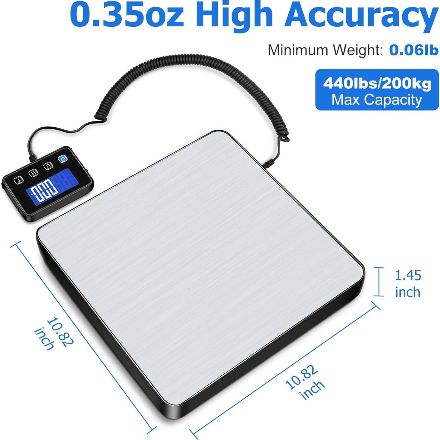 Báscula de Envío Digital KUAIVO P2H 200kg Alta Precisión