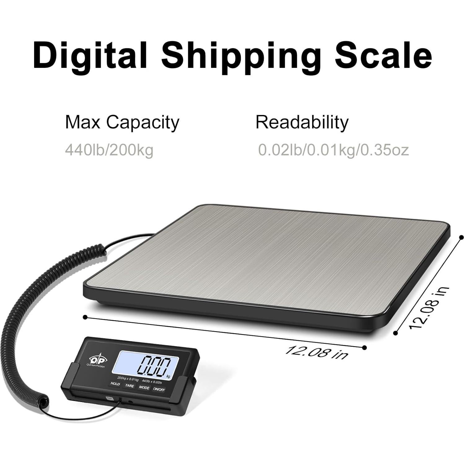 Escala Postal Digital QP 440 lb (200 kg) Alta Precisión
