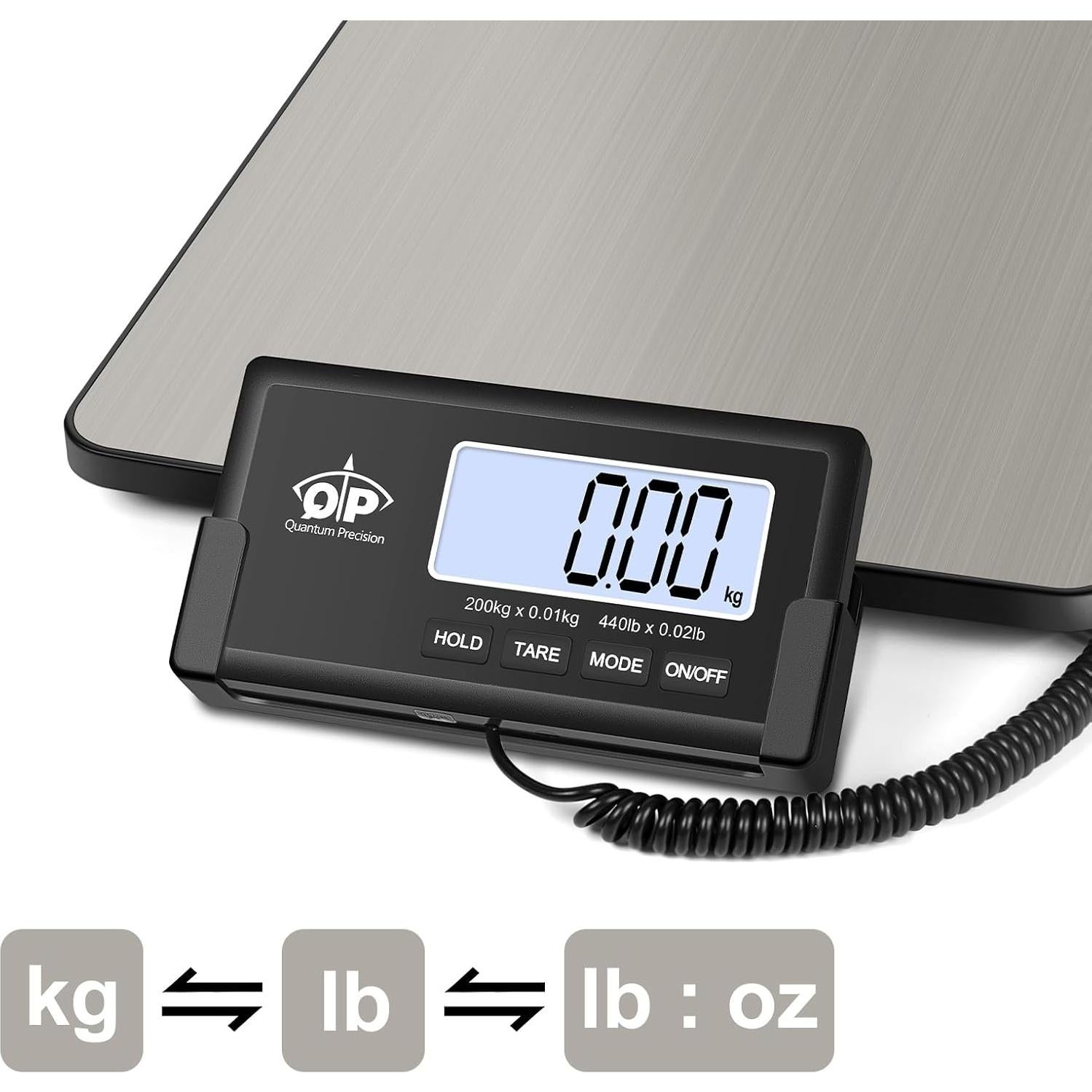 Escala Postal Digital QP 440 lb (200 kg) Alta Precisión